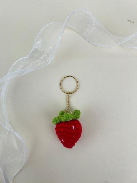 Strawberry Keychain