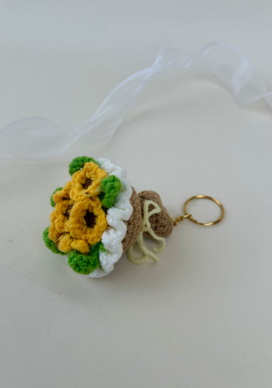 Bundle of Sunflower Keychain