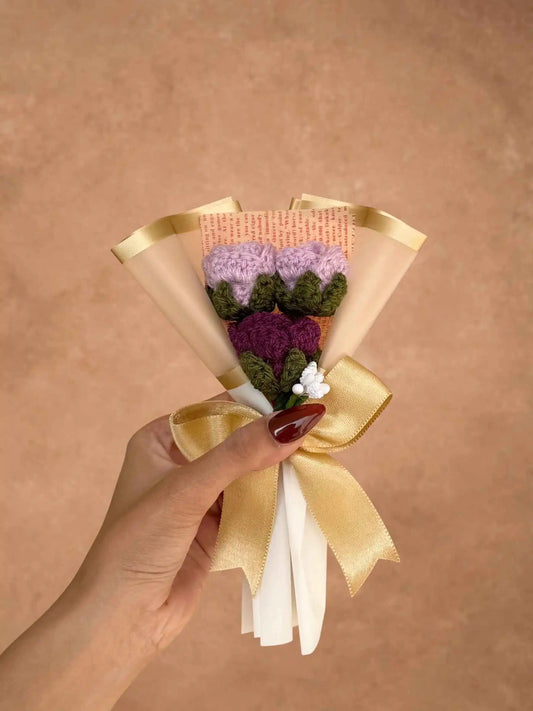 Mini Lavender Rose Bouquet