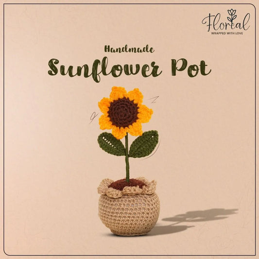 Sunflower Pot