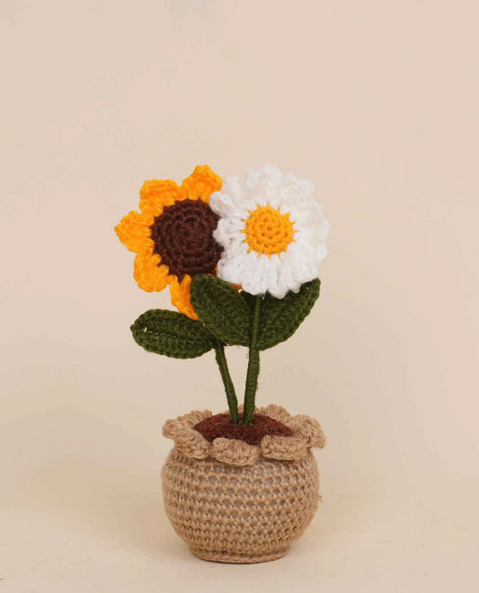 Double Flower Pot