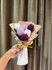 Lavender Tulips Bouquet