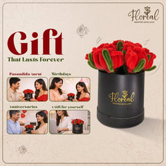 Pipe Cleaner Rose Basket