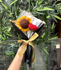 Sunflower plus Rose Bouquet