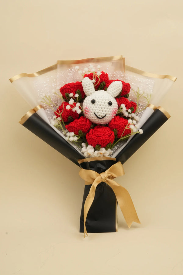 Jumbo Bunny Rose Bouquet