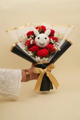 Jumbo Bunny Rose Bouquet