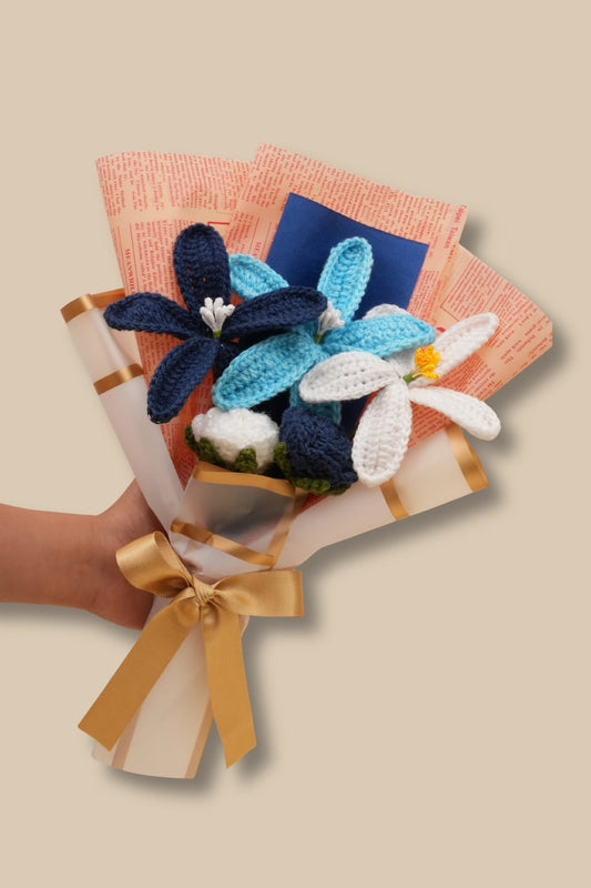 Blue Lily Bouquet